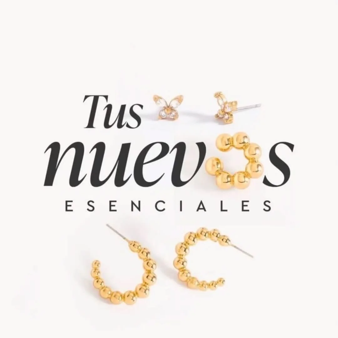 Aretes dorados