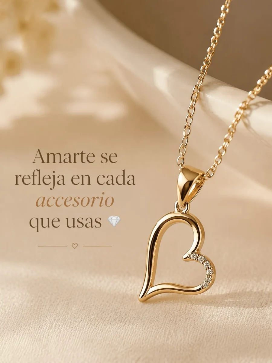 Collar de corazón
